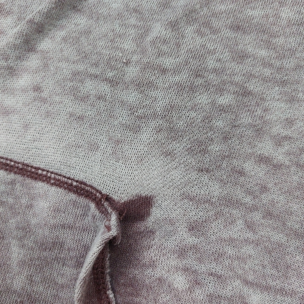 DISNEY WOMEN'S PURPLE METALLIC OUTLINED MICKEY MOUSE GAUZE HOODIE SIZE SMALL - Picture 2 of 10